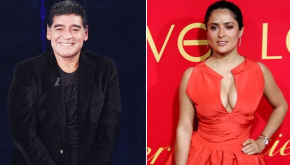 Diego Maradona y Salma Hayek: hija del astro reveló secretos