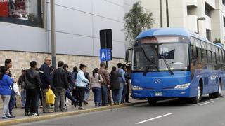 Ministro de Transportes espera mejoras en el corredor azul