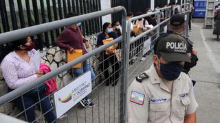 Ecuatorianos alistan condiciones para votar en medio de la pandemia del coronavirus 