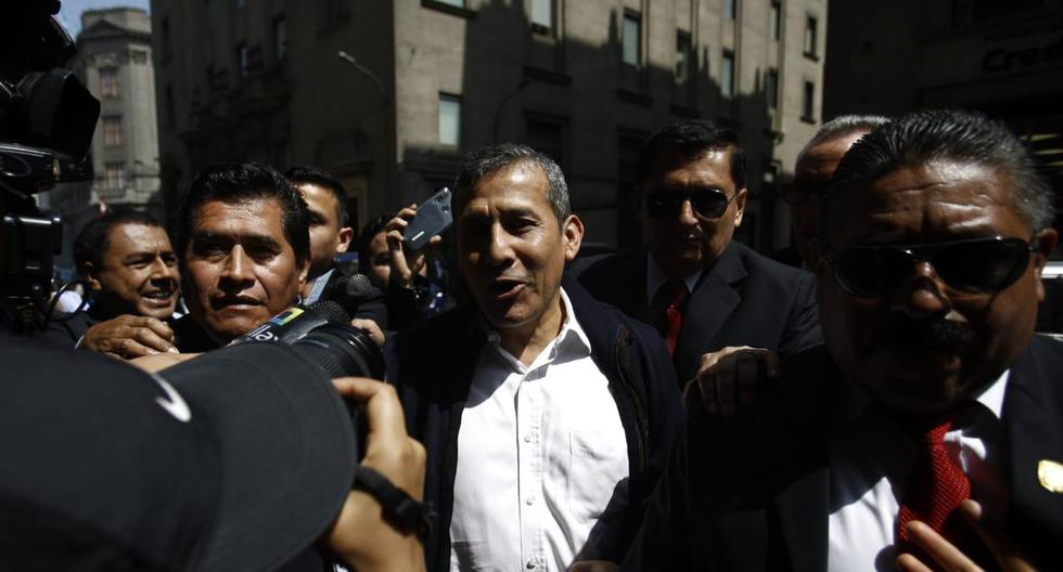 El expresidente Ollanta Humala acudió a declarar esta mañana ante el Ministerio Público por el caso Olmos. (Foto: GEC)
