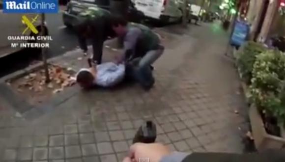 Espectacular detención de un capo de la droga en Madrid [VIDEO]