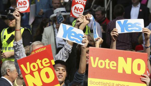 Nueva encuesta dice que escoceses dicen No a independencia