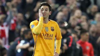 Dura crítica en España a Messi por actuación ante Atlético