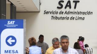 Conoce qué papeletas corresponde pagar ante el SAT de Lima