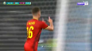 Bélgica vs. Portugal: Thorgan Hazard marcó el 1-0 en favor de los belgas por la Eurocopa 2021 | VIDEO