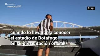 Alexander Lecaros fue presentado como nuevo jugador del Botafogo