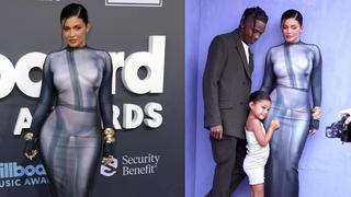 Billboard Music Awards: Kylie Jenner posa junto a su hija sobre la alfombra roja y se vuelve viral