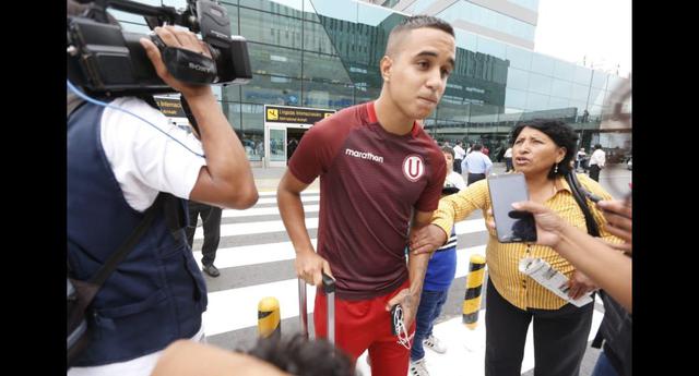 Las postales de la llegada de Universitario de Deportes a Lima tras eliminación de la Copa Libertadores 2020. (Foto: Violeta Ayasta / GEC)