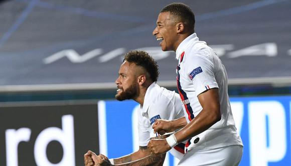 PSG negocia las renovaciones con Neymar y Kylian Mbappé. (Foto: AFP)