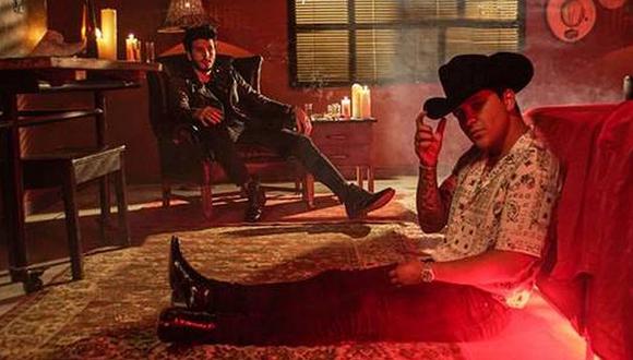 Sebastián Yatra y Christian Nodal presentaron su nuevo tema “Esta noche”. (Foto: Captura)