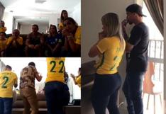 Emotiva reacción del brasileño Fagner con su familia al conocer que estará en Rusia 2018