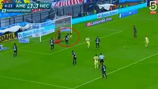 América vs. Necaxa: mira el gol de Henry Martín para el 1-0 que hizo estallar el estadio Azteca | VIDEO