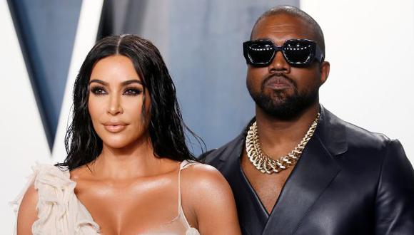 Kim Kardashian y Kanye West. (REUTERS/Danny Moloshok)