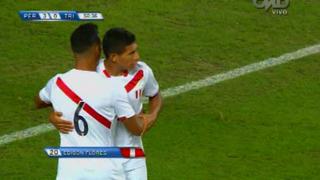 Selección peruana: Flores anotó con remate de zurda [VIDEO]