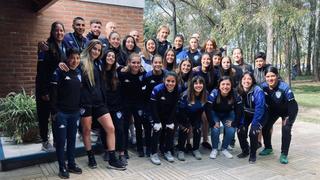 Ricardo Gareca se reunió con el equipo femenino de Vélez Sarsfield | FOTO