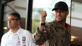 Neymar se unió a la selección brasileña junto con sus compañeros del PSG