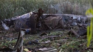 Grecia: ocho muertos en accidente de avión de carga ucraniano que transportaba 11 toneladas de armas