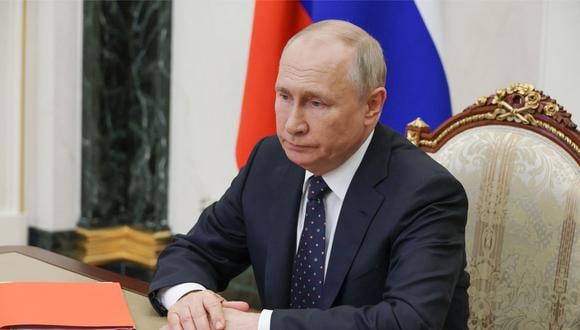 El presidente de Rusia, Vladimir Putin. (Foto de Mikhail KLIMENTYEV / POOL / AFP)
