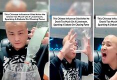 Influencer chino falleció tras reto viral de tomar siete botellas de alcohol EN VIVO