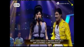 “El dúo perfecto”: Amy G y Nesty se transforman en Amy Winehouse y Freddy Mercury en infartante versus