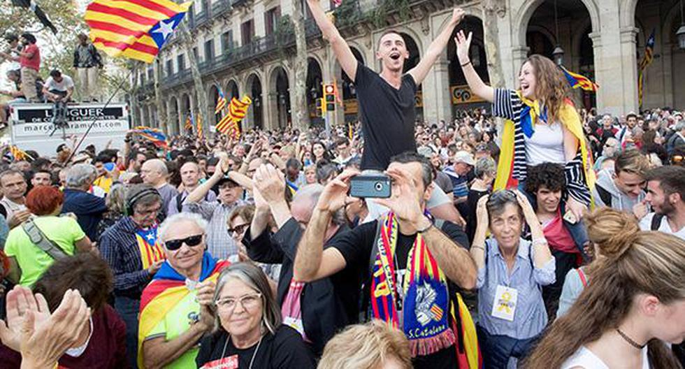 La Bolsa española cae el 1,45 % tras declaración de independencia en Cataluña. (EFE)