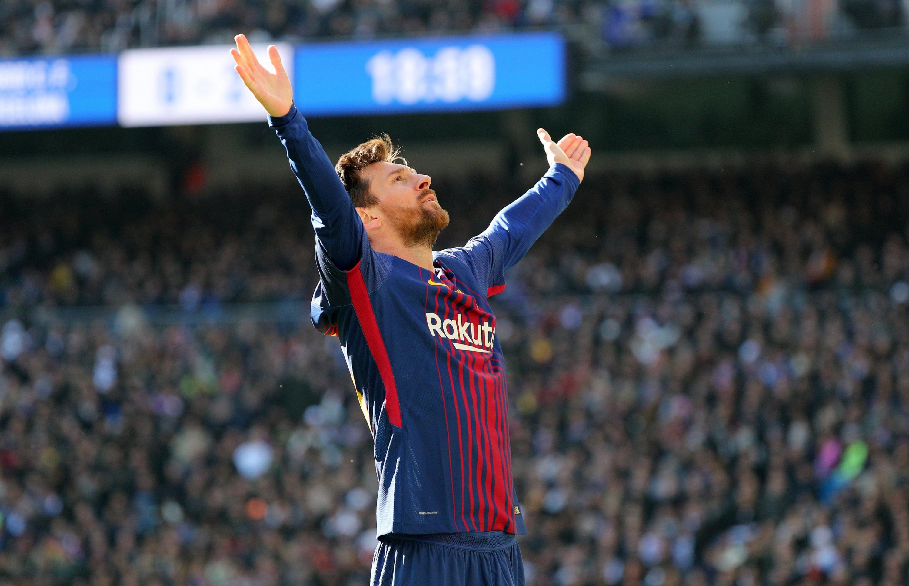 Messi y el récord que alcanzó tras anotar al Madrid de Ronaldo. (Foto: AFP)