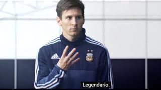 Lionel Messi, Bale, James y Müller en creativo comercial de TV
