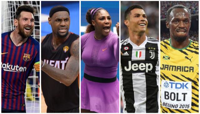 Los 20 mejores deportistas de la década para Sky Sports. (Foto: AFP)