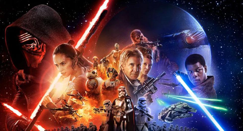 Todo el elenco principal de 'Star Wars: The Force Awakens' (Foto: Lucasfilm)