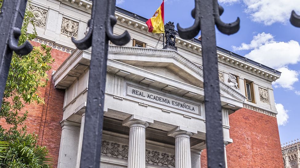 The headquarters of the Royal Spanish Academy in Madrid, Spain.  (GETTY IMAGES).