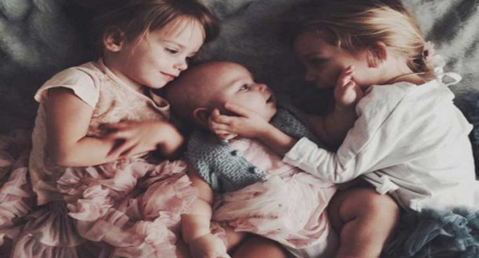 Al tener tres hijos, las risas se multiplicaran. (Foto: Difusión)
