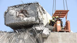 Italia: ascienden a 41 las víctimas del derrumbe del puente en Génova