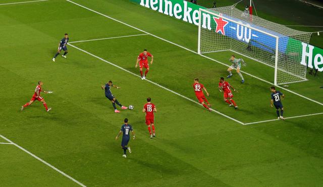 PSG vs. Bayern Múnich: Kylian Mbappé erró una ocasión inmejorable dentro del área