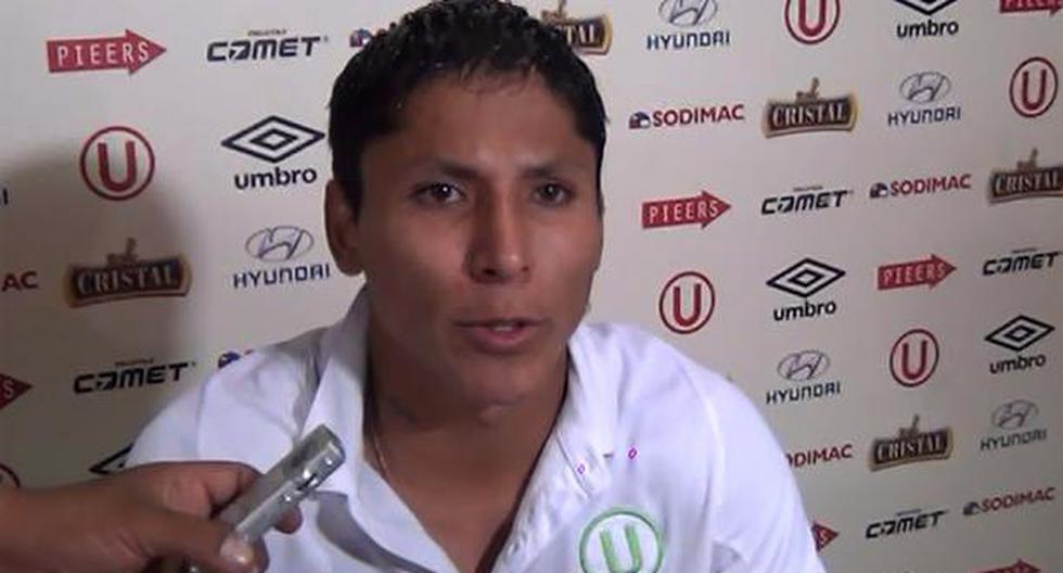 Raúl Ruidíaz ya no se va al fútbol de Tailandia y se queda en el Perú. (Foto: Captura)