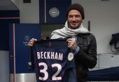David Beckham realizó visita sorpresa a sus excompañeros del PSG