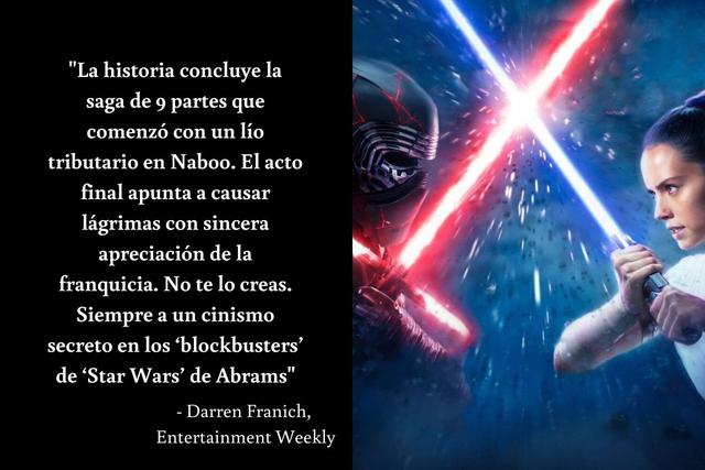 "Star Wars: The Rise of Skywalker" se estrena este 19 de diciembre. (Foto: Lucasfilm)