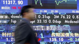 Bolsas de Asia operaron en azul por datos económicos positivos
