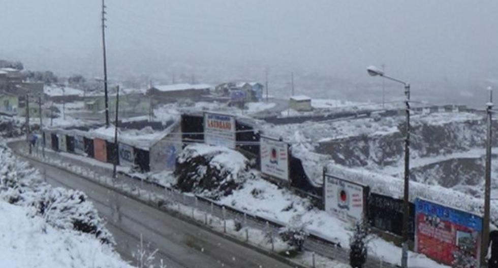 Pronostican nevadas en zonas andinas de diez regiones del país. (Foto: Andina)