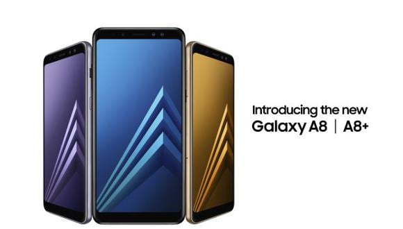 Estos nuevos teléfonos serán lanzados en enero de 2018. (Foto: Samsung)