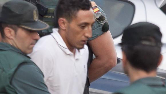 Driss Oukabir, detenido tras los ataques terroristas en España. (AFP)