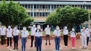 COVID-19: estudiantes de medicina en Ucayali se suman como voluntarios para fortalecer jornada de vacunación