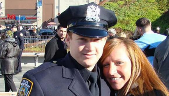 Ryan Nash, policía que detuvo al terrorista en Nueva York.