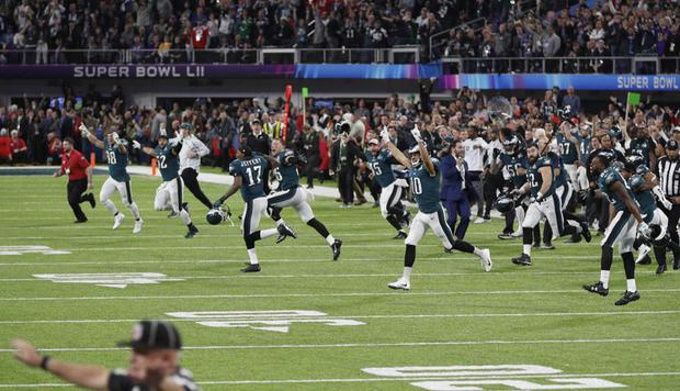 Philadelphia Eagles celebra el título del Super Bowl LII. (Foto: Getty Images)