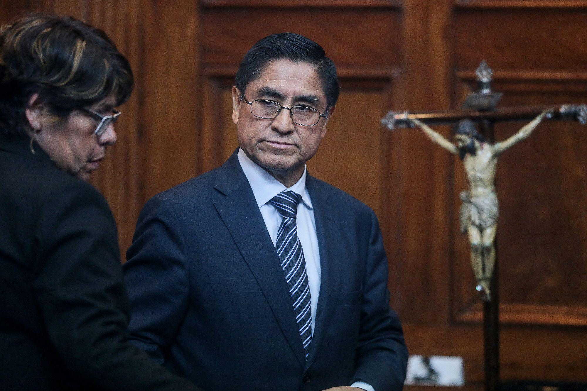 El ex juez supremo César Hinostroza es, de acuerdo a un informe de la fiscal Sandra Castro, como cabecilla de "Los Cuellos Blancos del Puerto". (Foto: Archivo El Comercio)