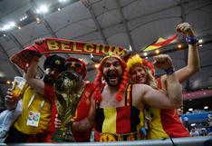 Bélgica vs. Japón: el color, la belleza y fiesta en el partido de octavos de final