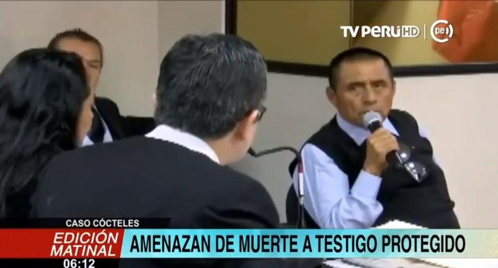 Segundo Crisanto Pulache negó aportar S/13.845 a la campaña presidencial de Fuerza 2011. Su testimonio es clave para la fiscalía.&nbsp;(FOTO: TV Perú)