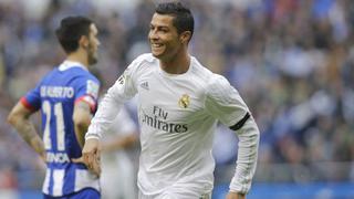Cristiano Ronaldo marcó un doblete ante el Deportivo La Coruña