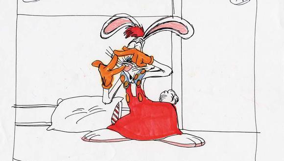 Uno de los diseños de Richard Williams de Roger Rabbit. (Fuente: Flickr)