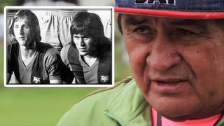 Hugo Sotil sobre Cruyff: "Se fue uno de mis mejores amigos"