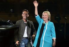 Hillary Clinton apareció en concierto de Marc Anthony en Miami 